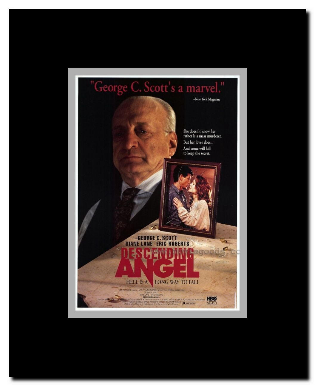 Descending Angel Framed Movie Poster