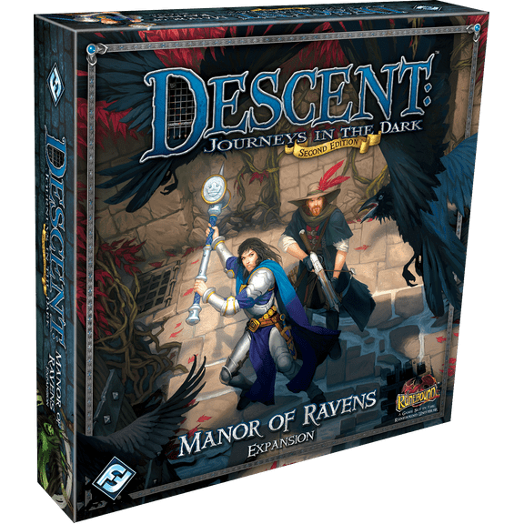 Descent Journeys in the Dark Second Edition: Manor of Ravens Expansion