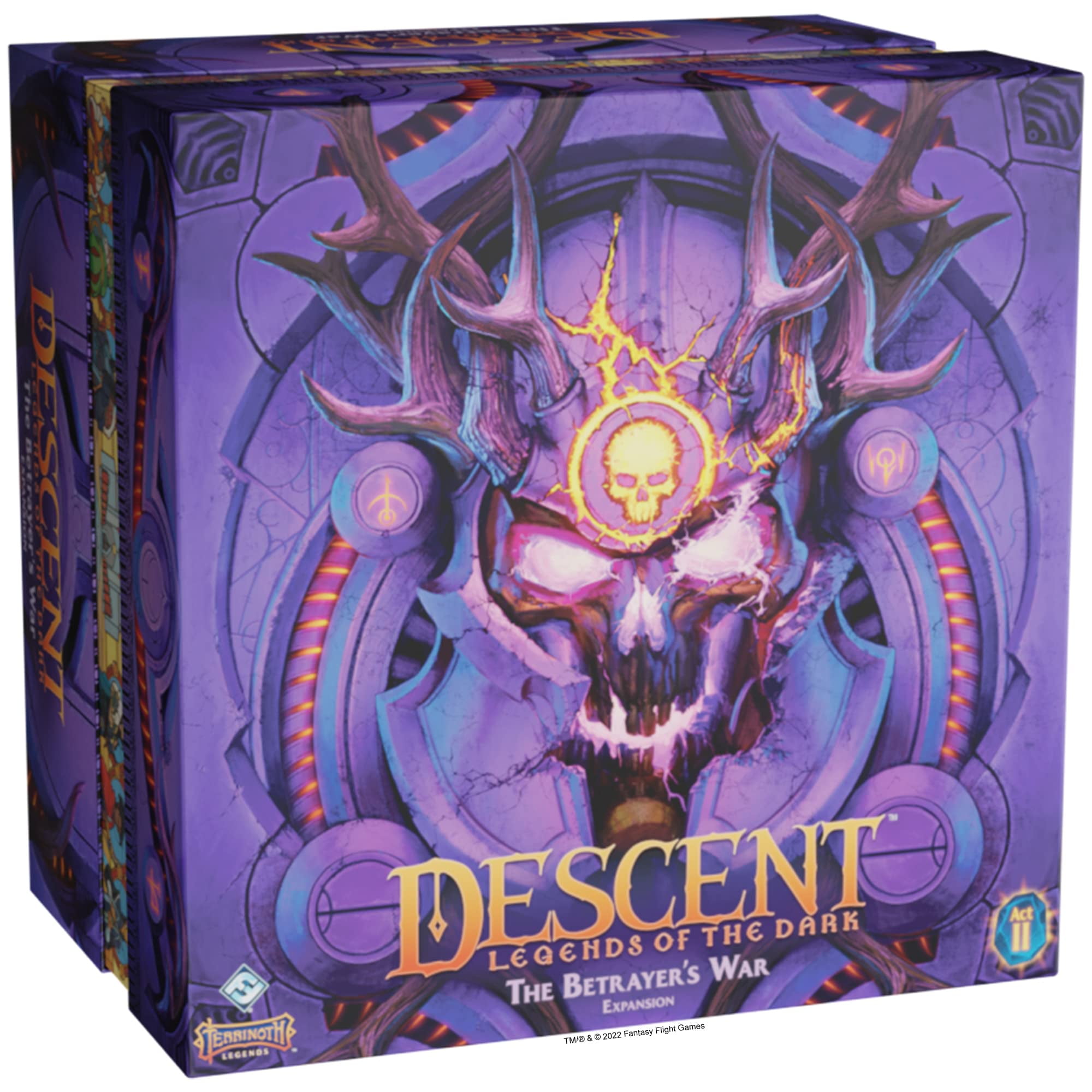 Descent Legends of The Dark Board Game The Betrayer's War Expansion - Fantasy RPG Strategy Game, Cooperative Game, Ages 14+, 1-4 Players, 3-4 Hour Playtime, Made by Fantasy Flight Games Descent Legends of The Dark Board Game The Betrayer's War Expansion - Fantasy RPG Strategy Game, Cooperative Game, Ages 14+, 1-4 Players, 3-4 Hour Playtime, Made by Fantasy Flight Games