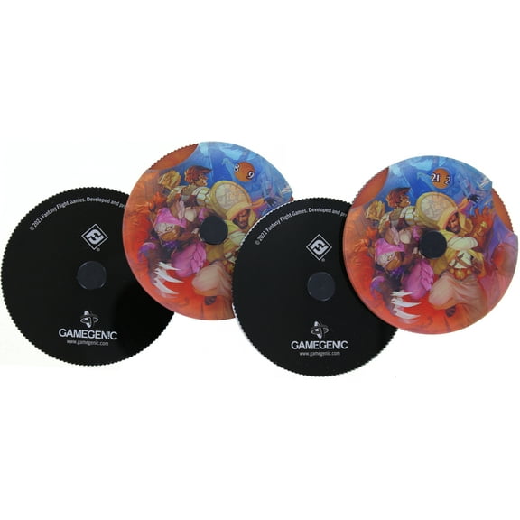 Descent: Legends of the Dark Premium Health Dials (4)