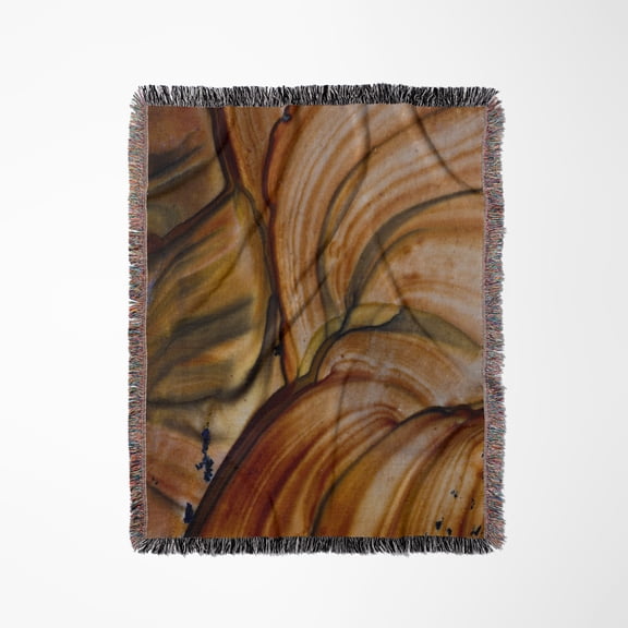 Deschutes Jasper From Oregon, Woven Blanket
