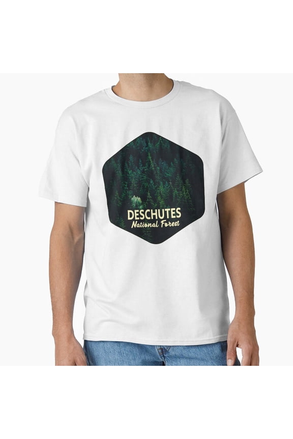 Deschutes National Forest Souvenir Retro T-Shirt