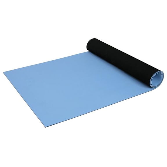 Desco 66320 Statfree UC2 Dual Layer Rubber - Sky Blue, 30 x 40 in.