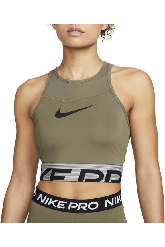 Desconocido Unknown W NP Tank Nike Toss Print Top/Singlet, Women, Womens, CQ9298 Medium Medium Olive