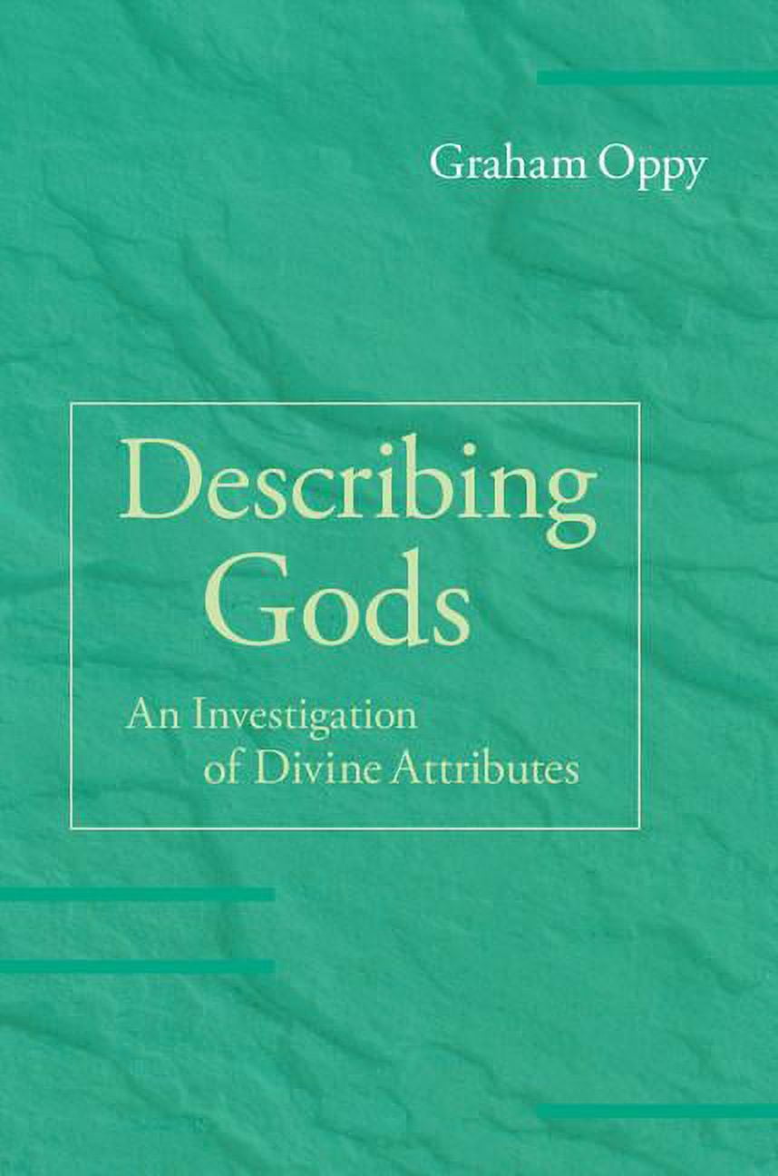Describing Gods : An Investigation of Divine Attributes (Hardcover ...