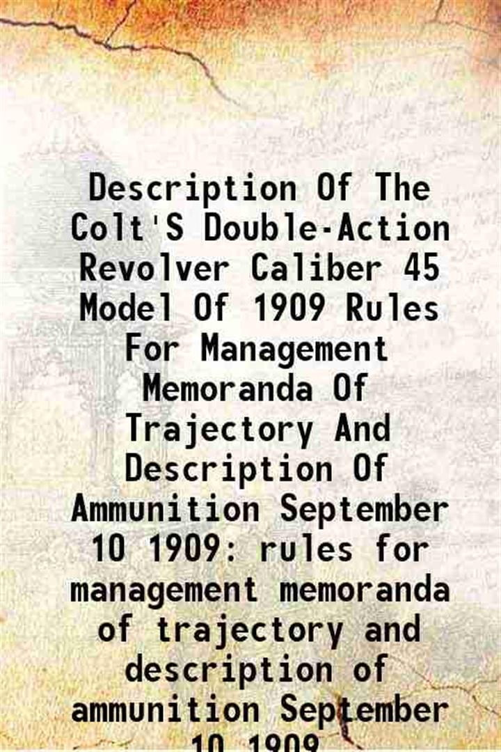 Revolver Caliber Chart