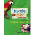 thumbnail image 1 of Pre-Owned Descubre el EspaÃ±ol con Santillana, E, Cuaderno de prÃ¡ctica soft Cover (Work Book) Paperback, 1 of 1