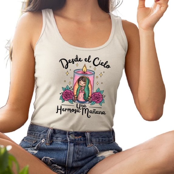 Desde El Cielo Virgencita Tank Top