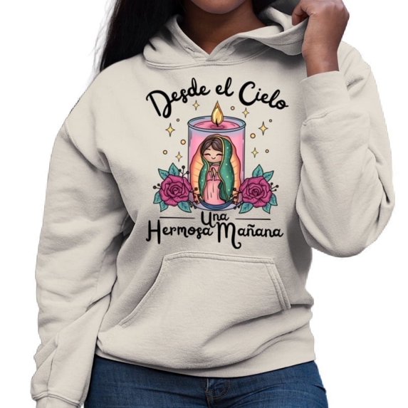 Desde El Cielo Virgencita Hoodie