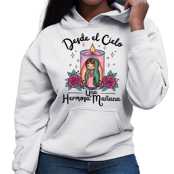 Desde El Cielo Virgencita Hoodie