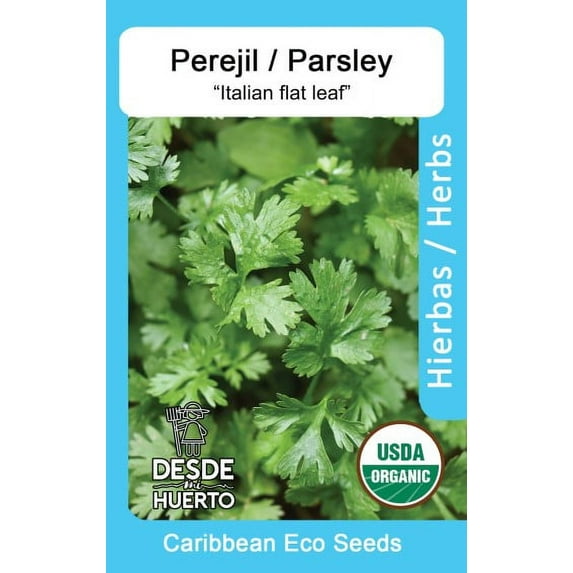 Desde Mi Huerto Italian Flat Leaf Parsley Organic Seeds