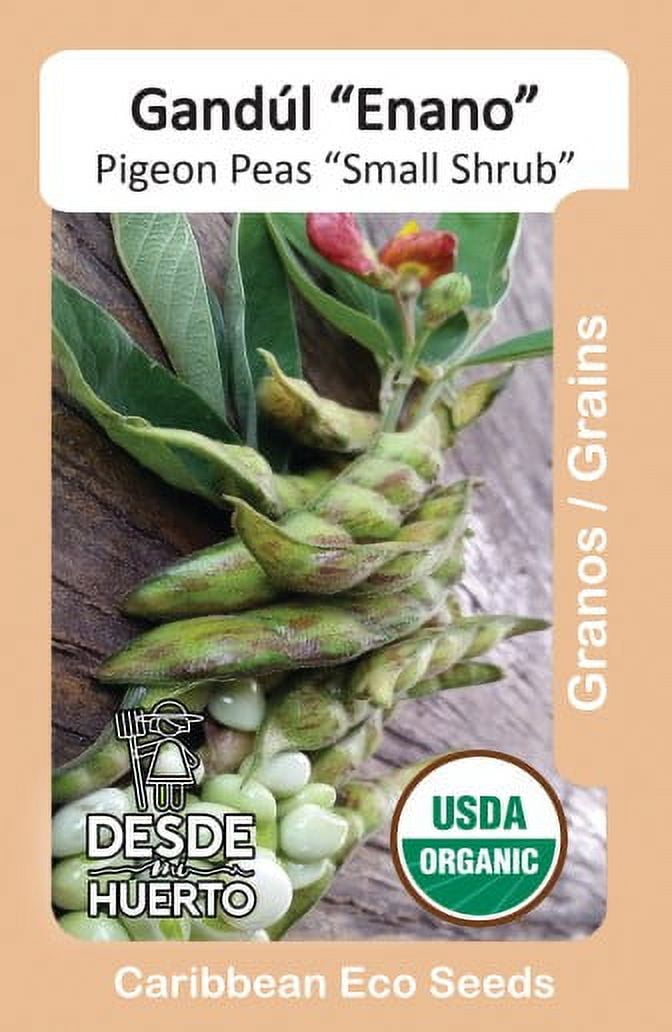 Desde Mi Huerto Pigeon Peas Organic Seeds