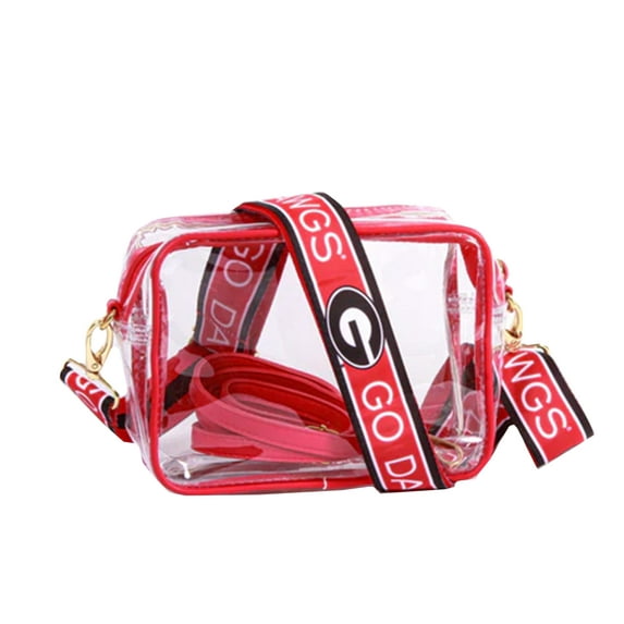 Desden Georgia College Football UGA Bulldogs Soho Clear Purse