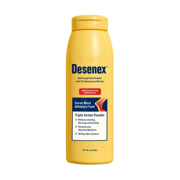 Desenex Anti-Fungal Foot Powder, Cures Most Athlete’s Foot, 3oz