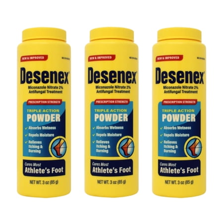 Desenex Antifungal Powder Miconazole 2% 3oz ( 3 PACK )
