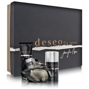 Deseo for Men by Jennifer Lopez 3 Piece Set Includes 3.4 oz Eau de Toilette Spray + 2.5 oz After Shave Balm + 2.4 oz Deodorant Stick