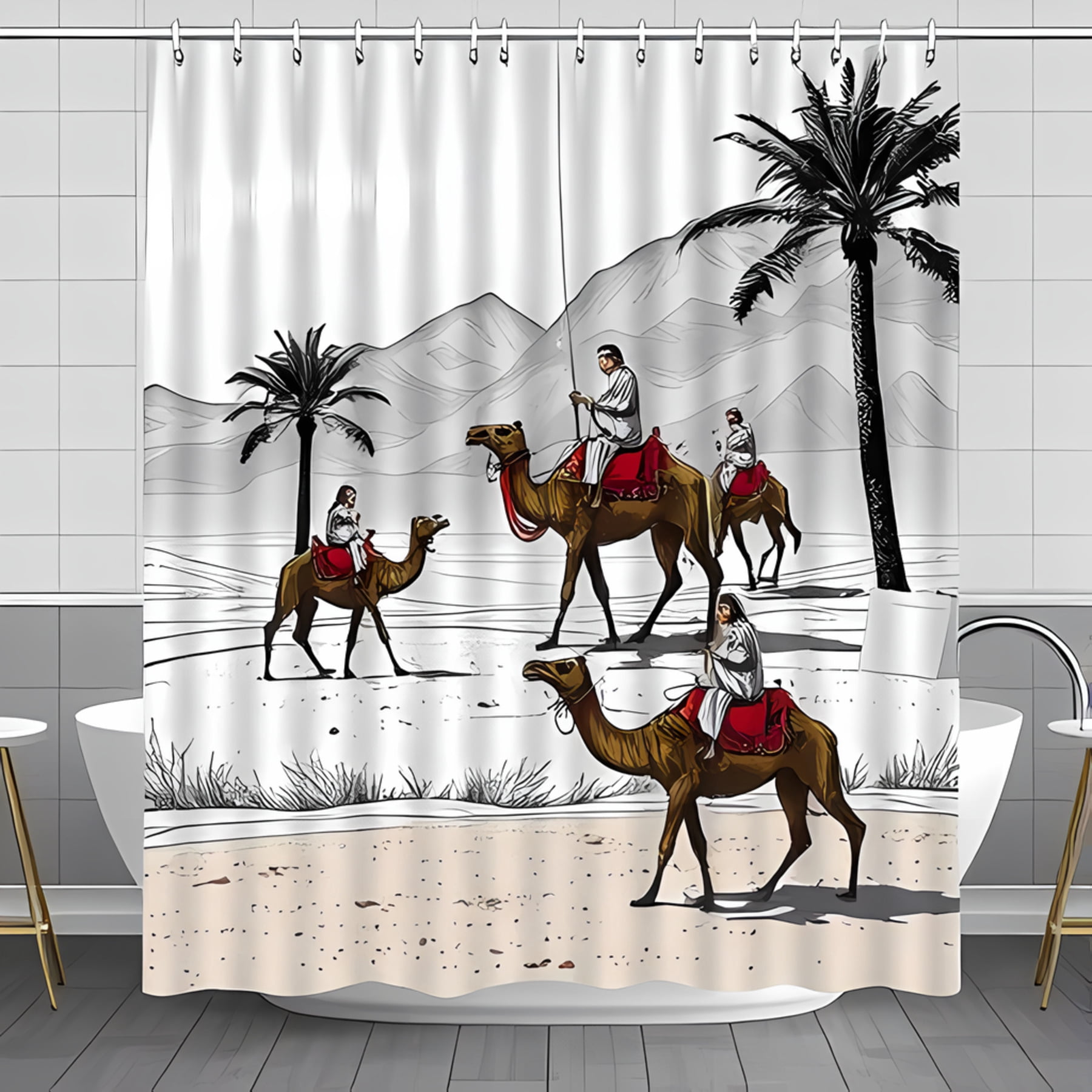 Desert Charm Shower Curtain GFTOMA9750 main image 1