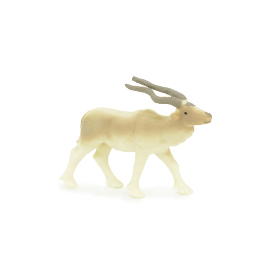 Desert Antelope, Addax Antelope, Hand Painted, Educational, Rubber Animal, Realistic Figure, Lifelike Model, Gift, 2 " SF27 B45
