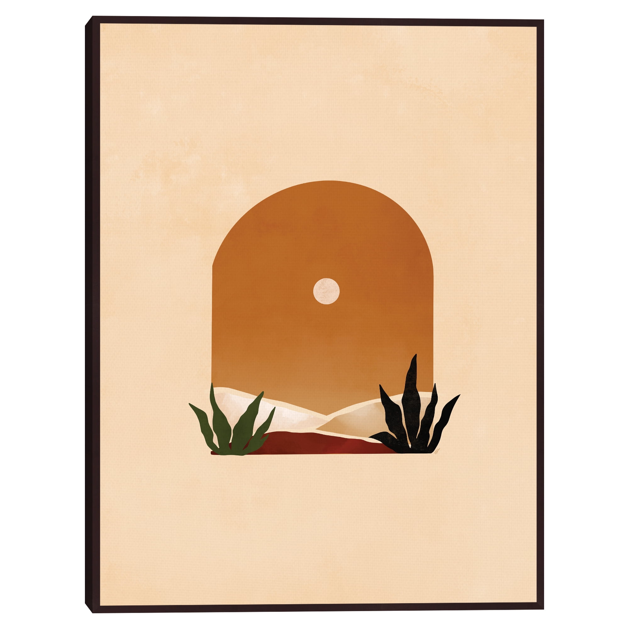 Desert Arch 1 by Bria Nicole Framed Canvas Art Print