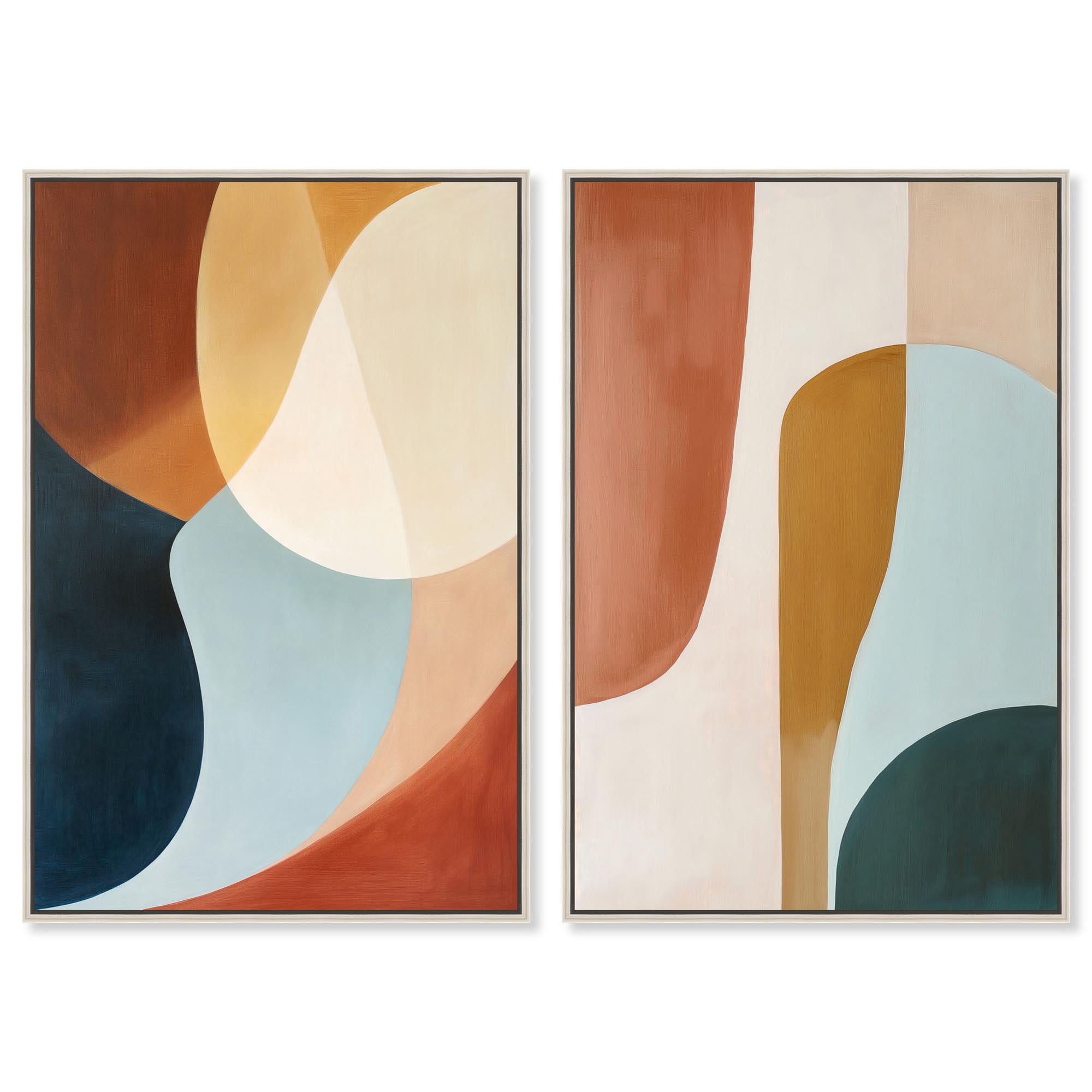 Desert Arches Canvas Print Modern Abstract Art Set by Art Remedy ...