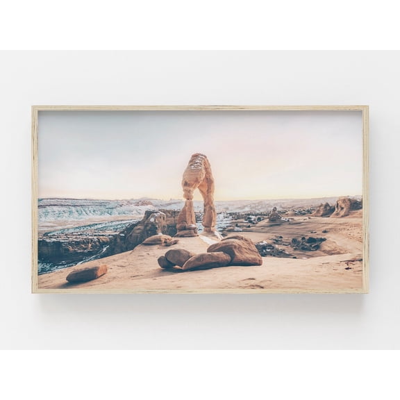 Desert Art For Tv Samsung Art Desert Arch Digital Art Tv Desert Tv Wall Art Home Decor Office Wall Art