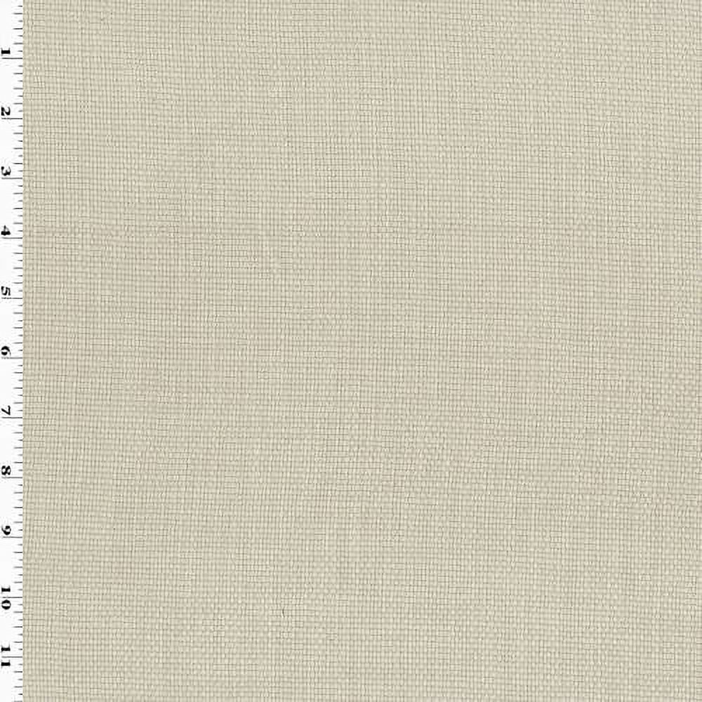 Desert Beige Cotton Basketweave Home Decorating Fabric, Fabric By the Yard