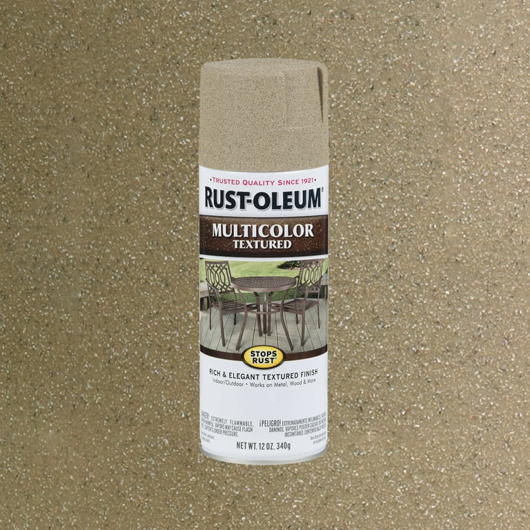 Desert Bisque, Rust-Oleum Stops Rust Multi-Color Textured Spray