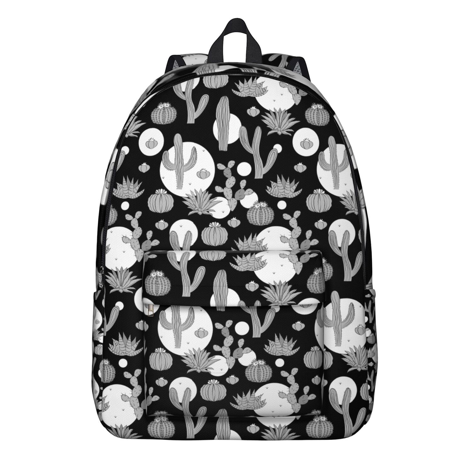 Cactus Rucksack Desert Cactus Art Backpack, Durable School Bag with Southwestern ...