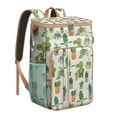 thumbnail image 1 of Desert Cactus Art Insulated Backpack Cooler - 20L Leakproof Picnic Backpack, Aesthetic Succulent Design, Multiple Pockets for Organization, Lightweight & Durable, 1 of 5