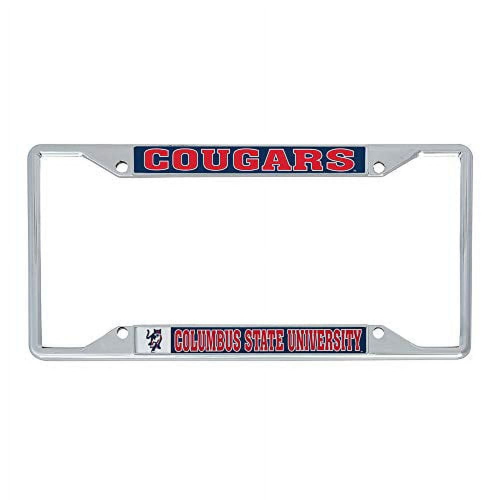 Desert Cactus University Of Florida License Plate Frame 2-Pack - Officially Licensed Metal Tag Holder, Mascot Design