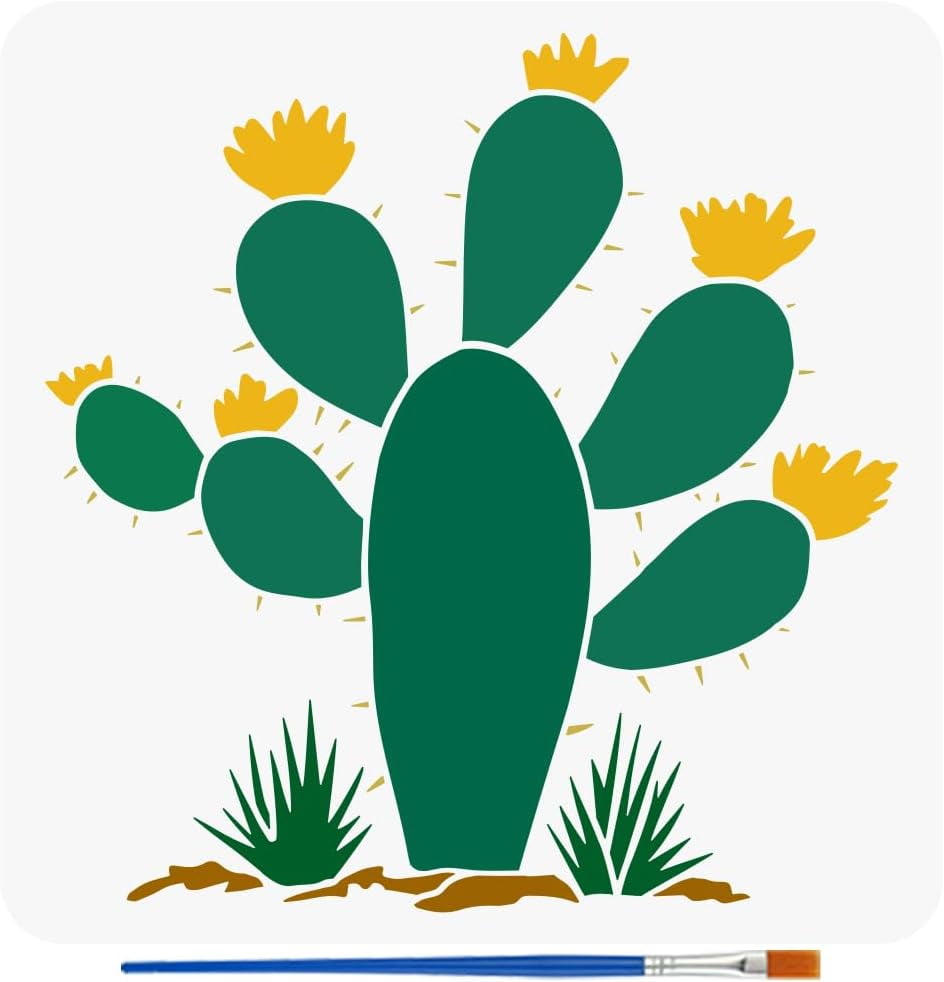 Horseshoe Western Cowboy Stencil 11.8x11.8inch Cactus Nature Landscape Template Paint Brush Reusable Mountain Wood Fabric Wall Window C2467d69 20c8 4277 A40e 2dd6d6b663fa.c7e89d53acf9cf53f49b24cef65c88e6