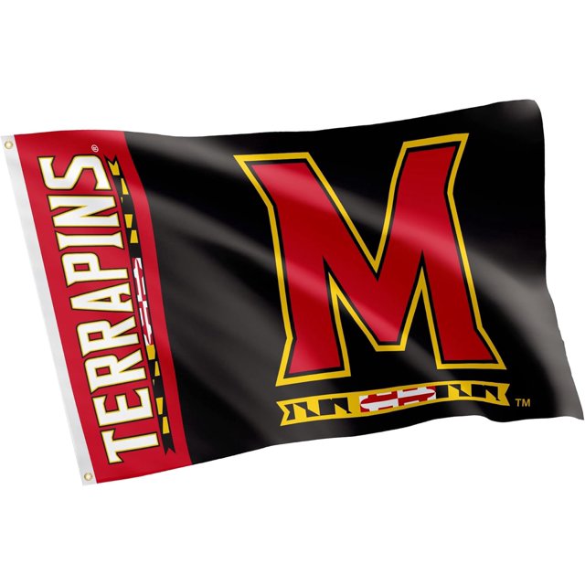 Desert Cactus University of Maryland Flag Terrapins UMD Terps 100
