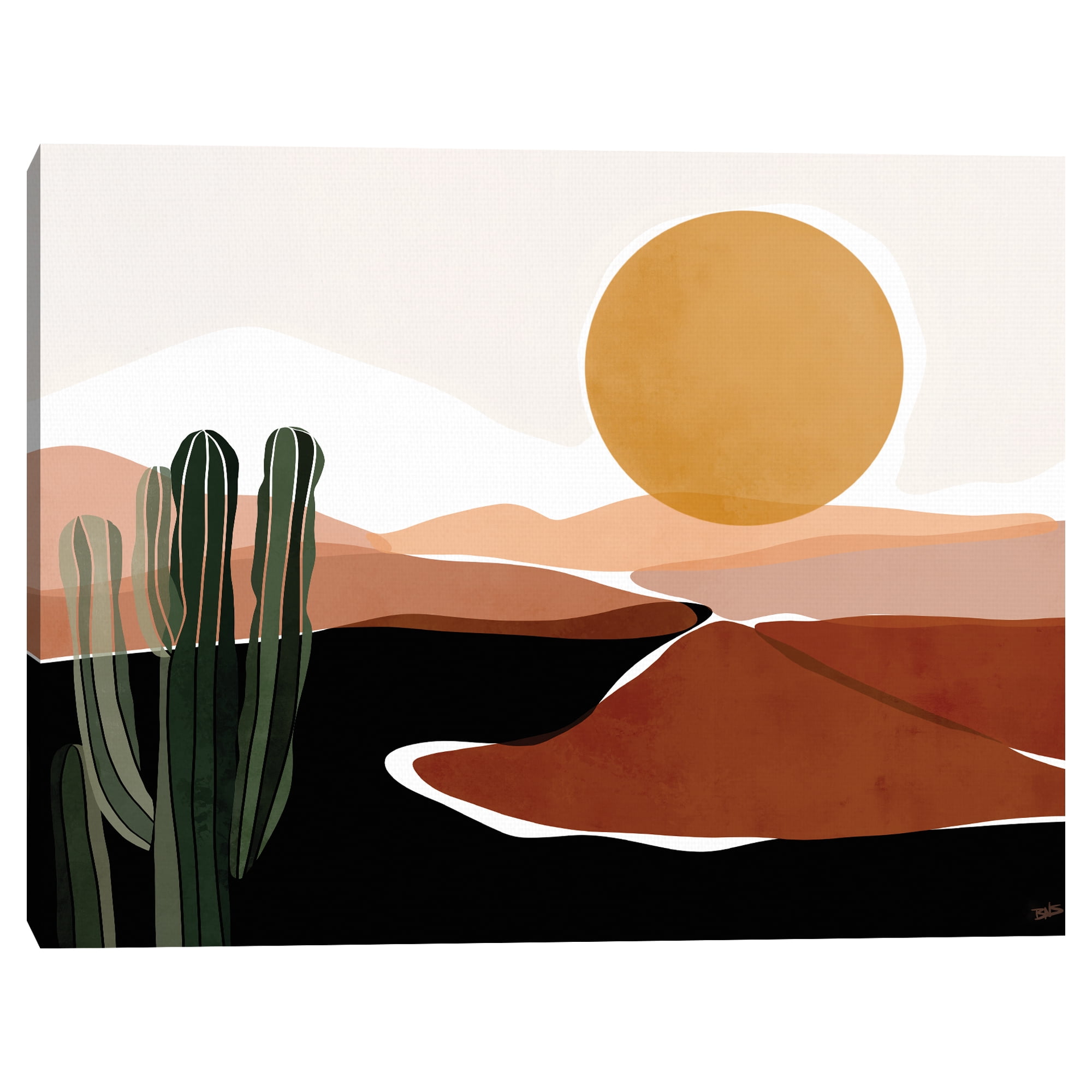 Desert Calm by Bria Nicole Canvas Art Print