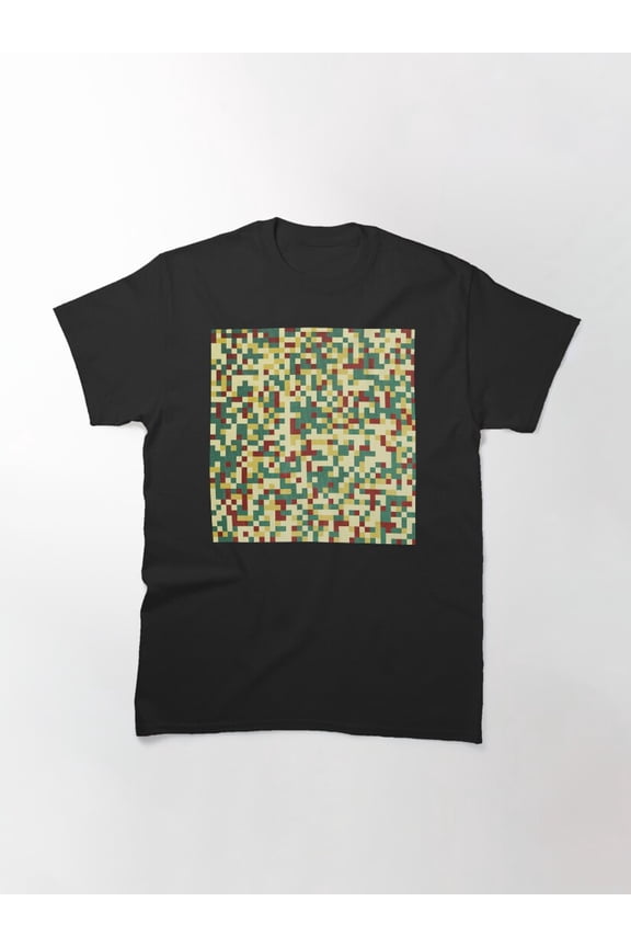 Desert Camo Camouflage Military Outdoors Pattern Artwork Unisex T-Shirt up to Size 5XL