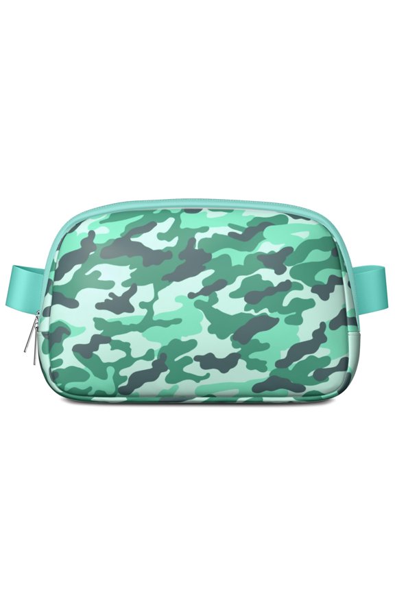 Desert Camo Fanny Pack - Army Style Tactical Waist Pack, Lightweight Military Camouflage Belt Bag for Hunting & Travel
