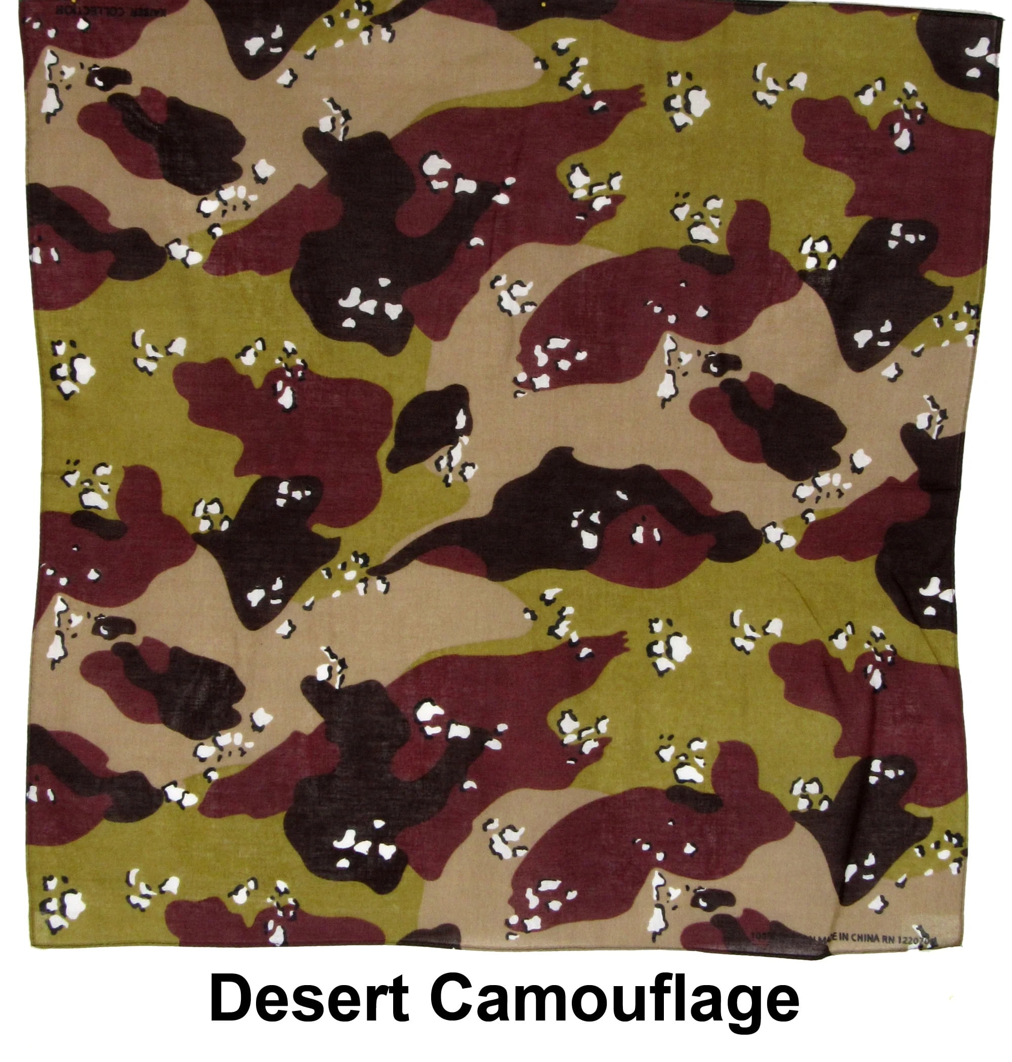 Desert Camouflage Six-Color - Military Jumbo Bandana 27 In. X - Foto 10
