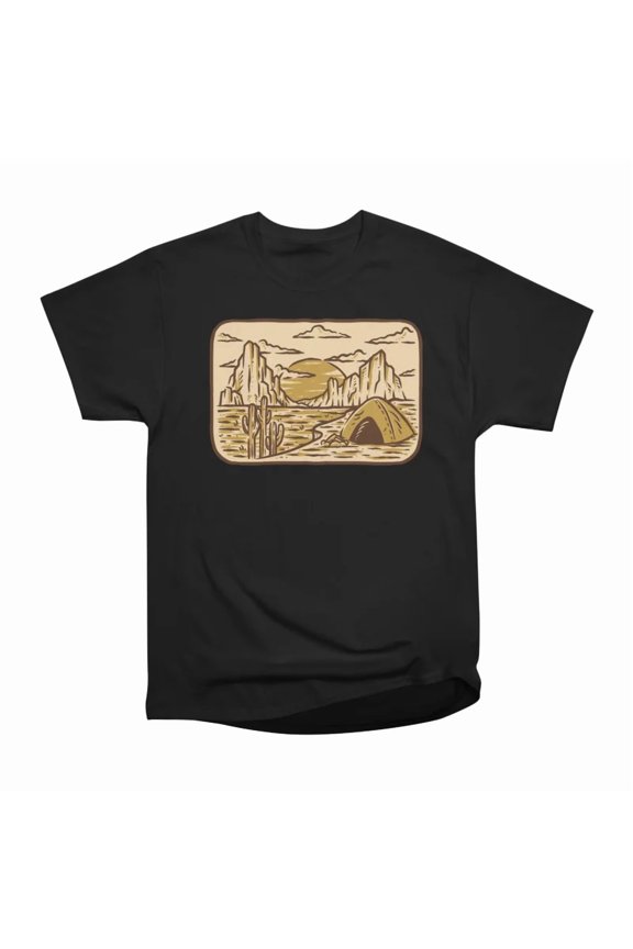 Desert Camp T-Shirt Tee Gift For Him Merch For Her Apparel For Friend