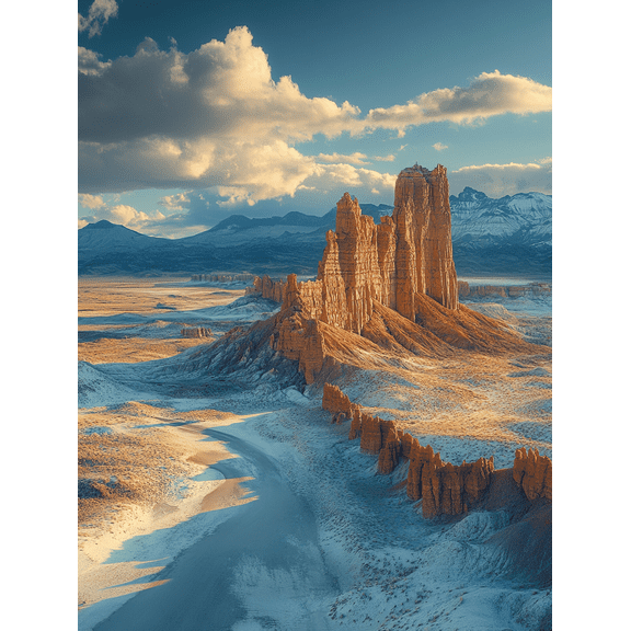 Desert Canyon Sandstone Wall Canvas Art PrintSuitable for Living Room Office Hotel and Restaurant Decoration.