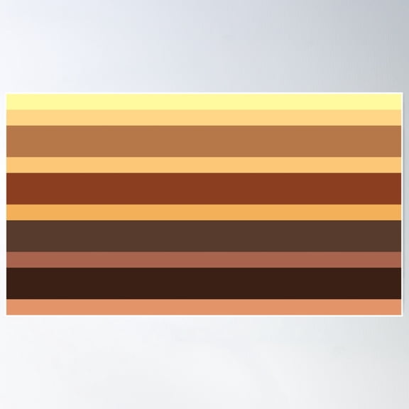 Desert Colors Poster Wall Art, Modern Wall Decor For Living Room Bedroom, 8x12 UNFRAMED