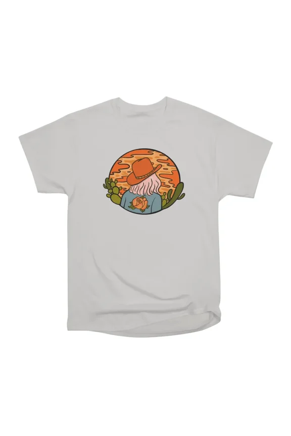 Desert Cowgirl T-Shirt Tee Gift For Him Merch For Her Apparel For Friend