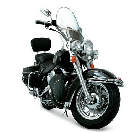 Desert Dawgs Highway Bar Rain Guards with Chrome Studs 4422P