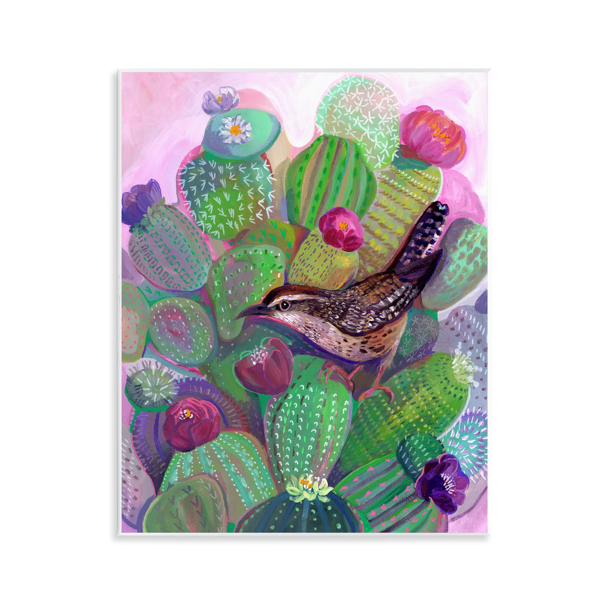 Desert Day Dream Bird Wall Plaque Art, design by Ashley Davis