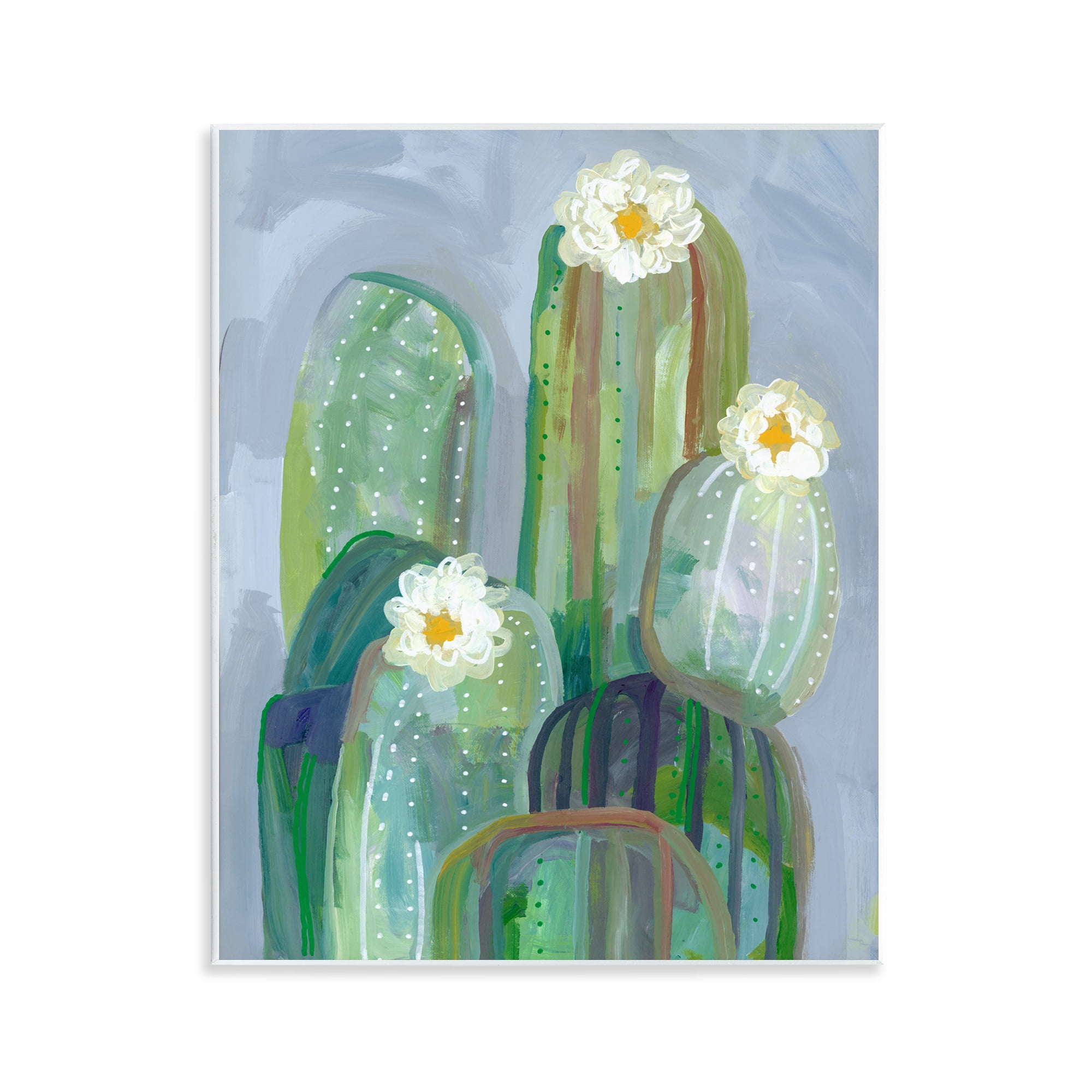 Desert Day Dream Cactus Wall Plaque Art, design by Ashley Davis