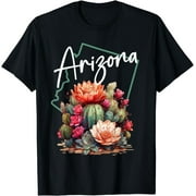 Desert Delight: Embrace Arizona's Cacti with this Adorable T-Shirt Design