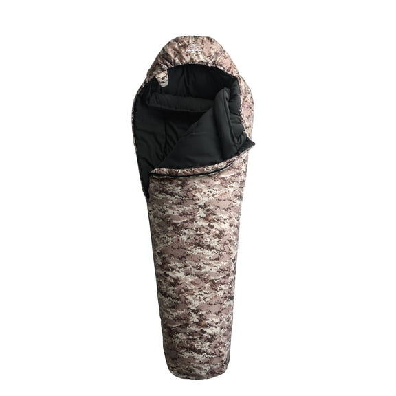 Tundra 30°F Desert Digital Mummy Sleeping Bag – Cold Weather Camo Winter Sleeping Bag