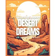 Desert Dreams Coloring Book, Paperback