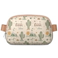thumbnail image 1 of Desert Dreams Fanny Pack&nbsp;– Waterproof Adjustable Waist Bag with Sunset Cactus Silhouettes, Warm & Inviting, 1 of 4