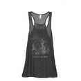 thumbnail image 1 of Desert Dreams Women's Fashion Sleeveless Flowy Racerback Workout Yoga Tank Top Charcoal Grey X-Large, 1 of 3