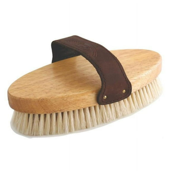 Desert Equestrian Natural Boar English Body Brush