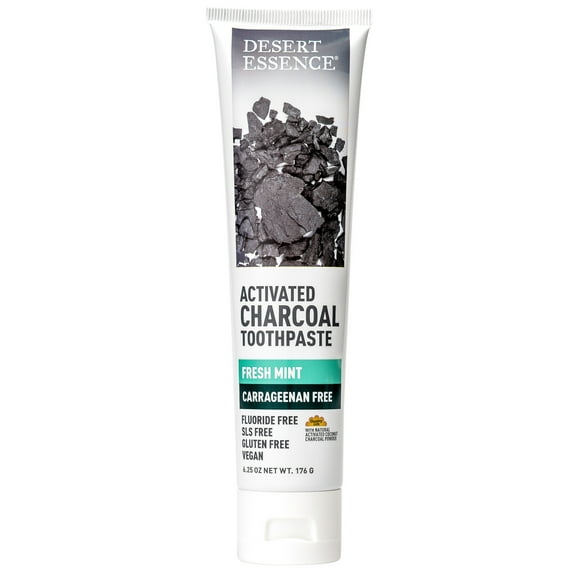 ACTIVATED CHARCOAL CARRAGEENAN FREE TOOTHPASTE